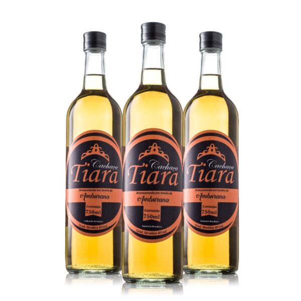 Tiara Amburana 750ml - 3 garrafas