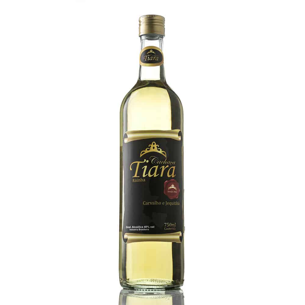 Cachaça Tiara Rainha com caixa presente - 750ml