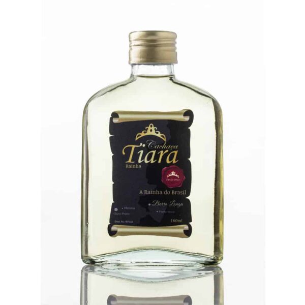 Cachaça Tiara Rainha de bolso 160ml