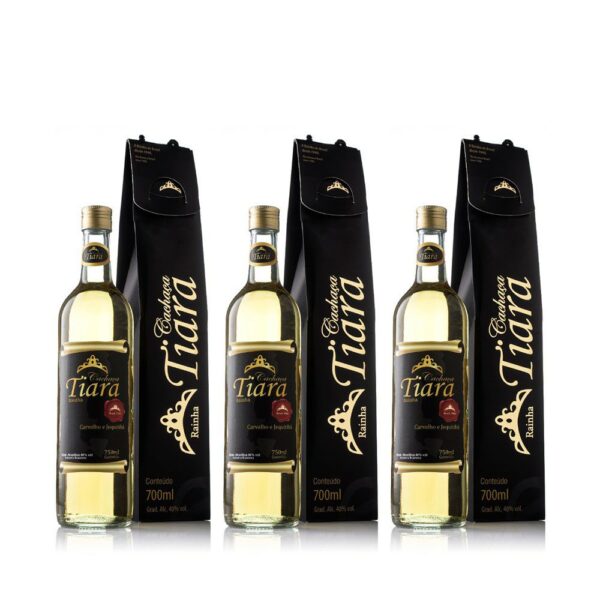 Tiara Rainha 750ml com caixa presente - 3 garrafas