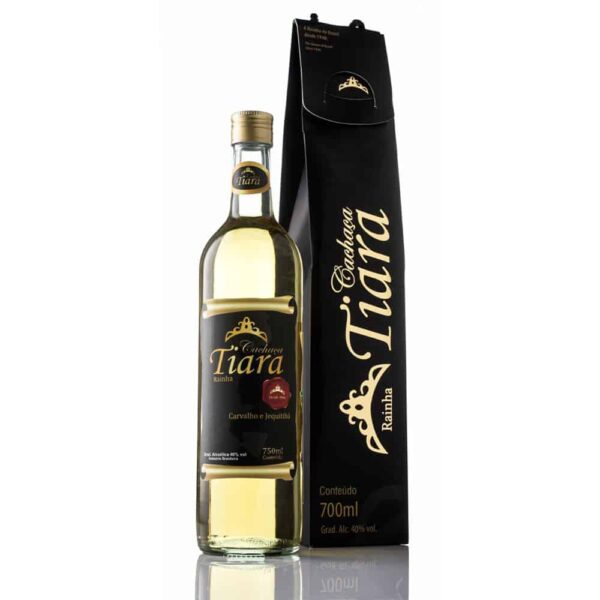 Cachaça Tiara Rainha com caixa presente - 750ml
